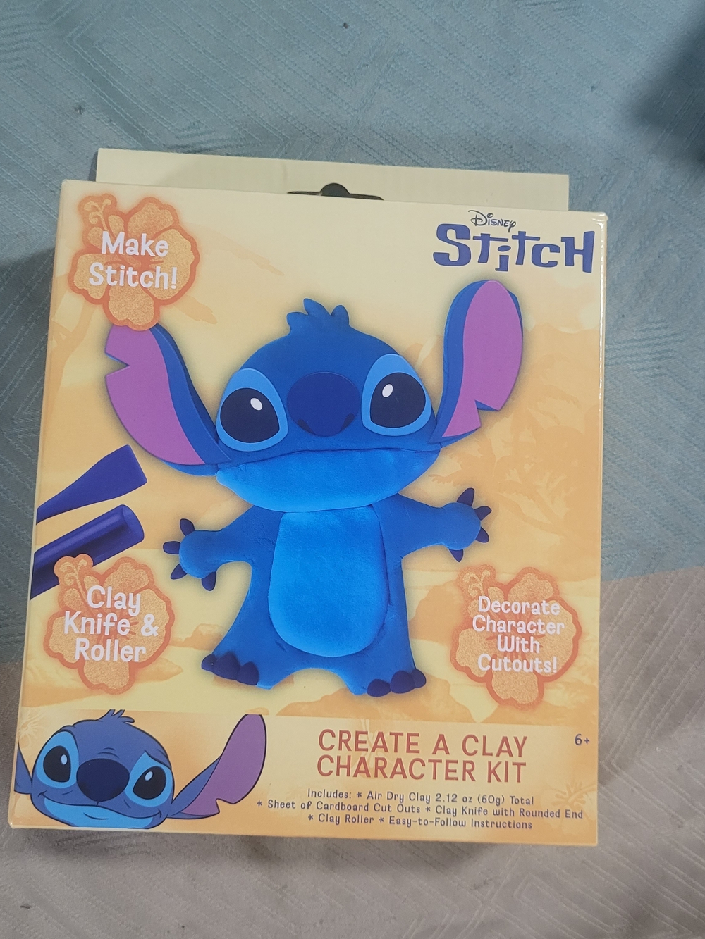 Disney Stitch Clay Character Kit - Blue and Pink